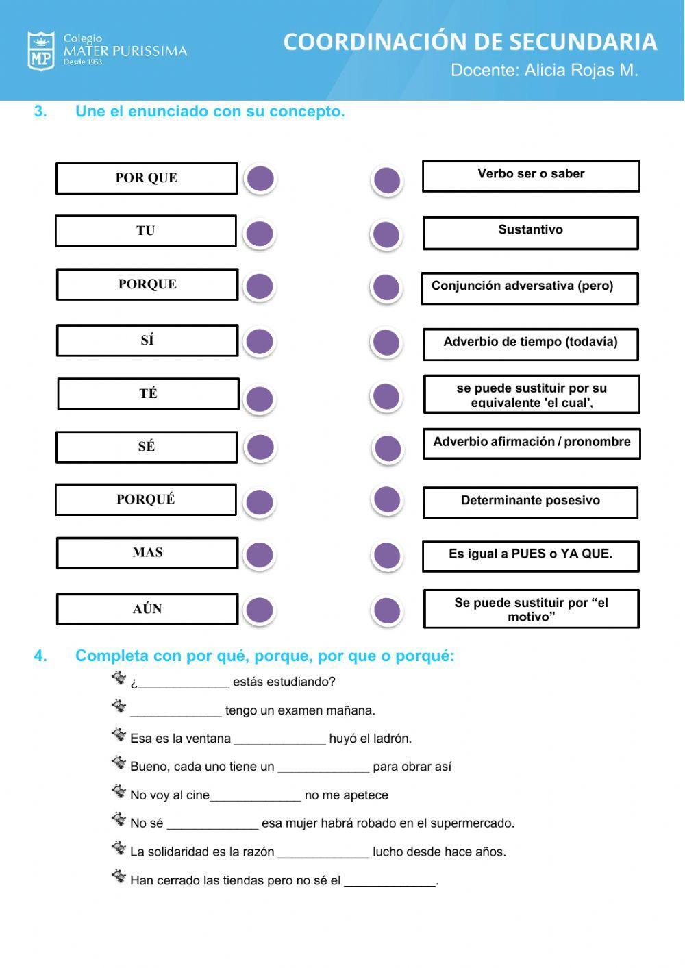 Tildación especial ii