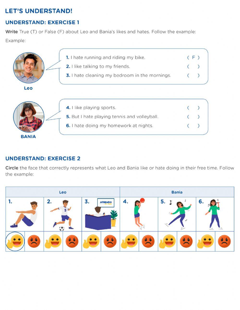 My free time - W-13 (PreA1)