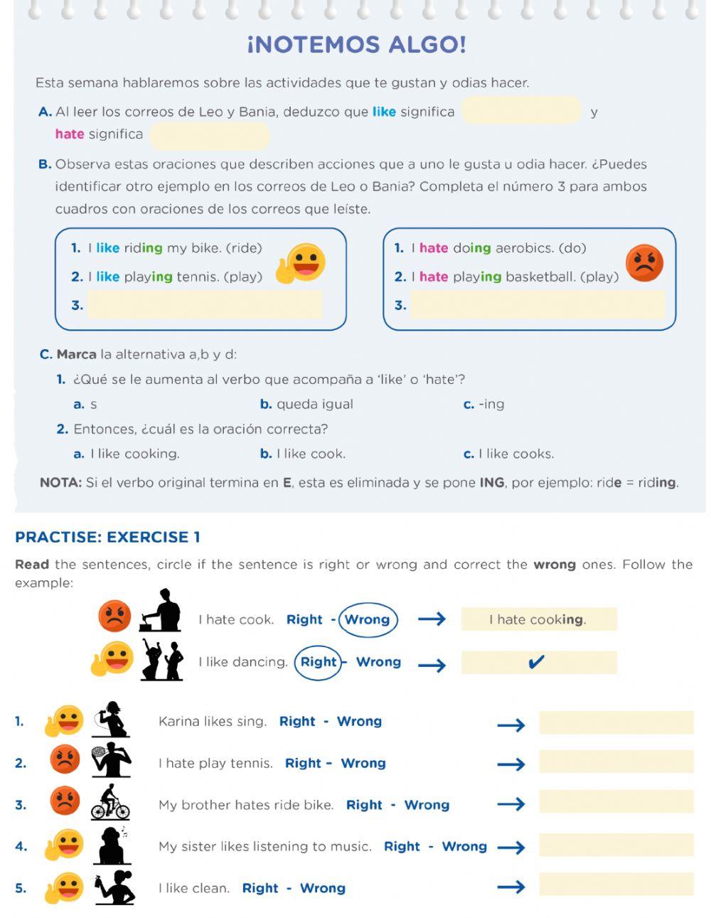 My free time - W-13 (PreA1)