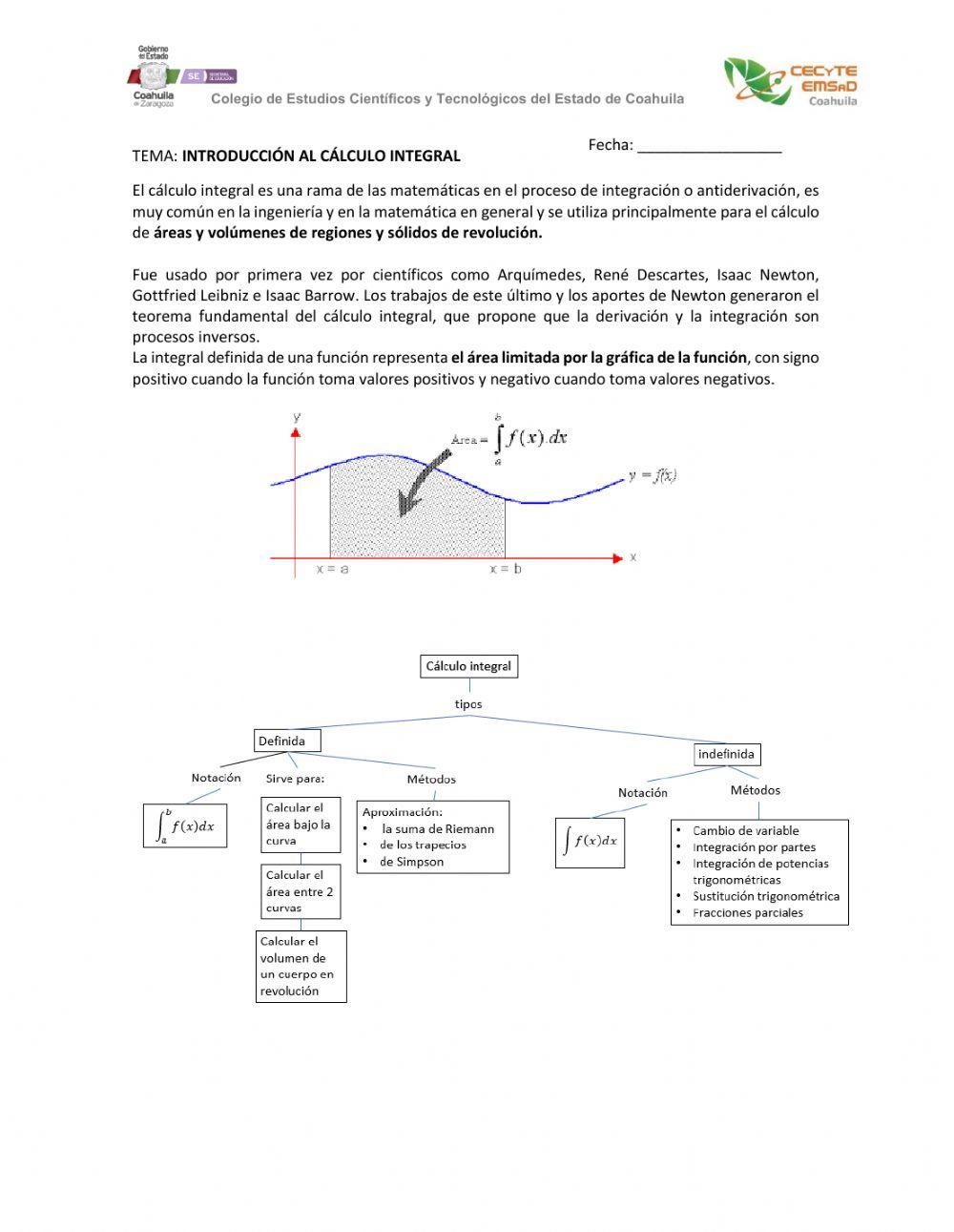 Introducción al calculo integral