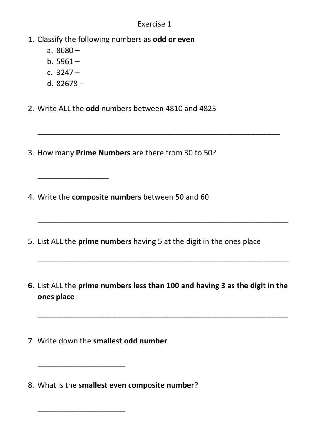 Types of Numbers Worksheet 5995354 | akilah | Live