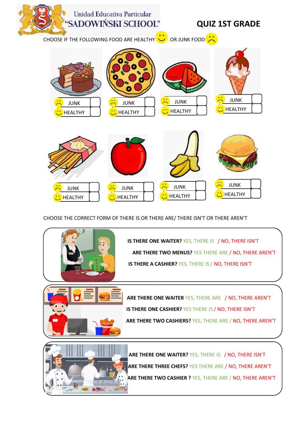 Food vocabulary