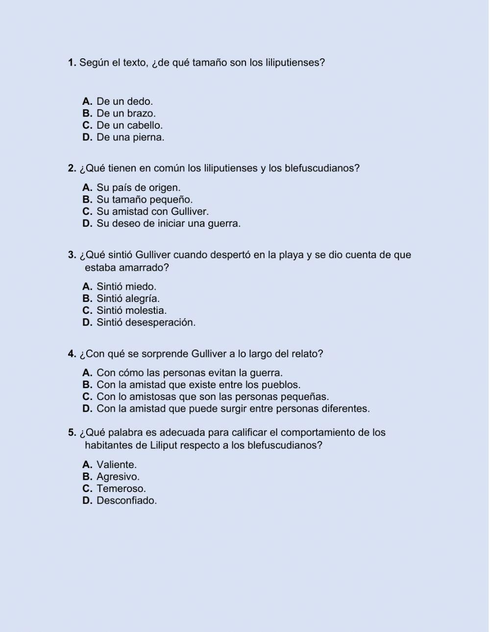 Comprensión lectora