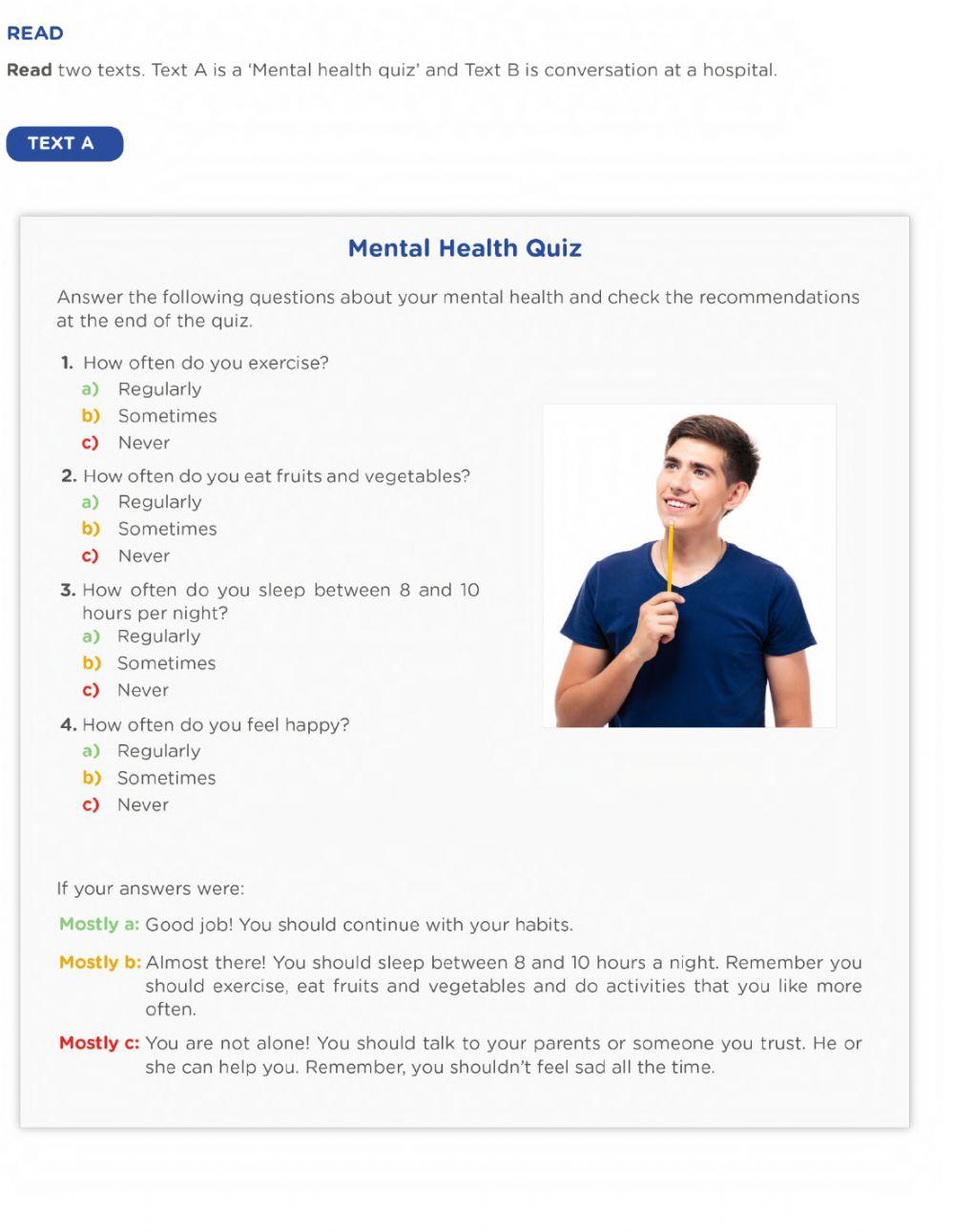 Improve your mental health - W-13 (A2)