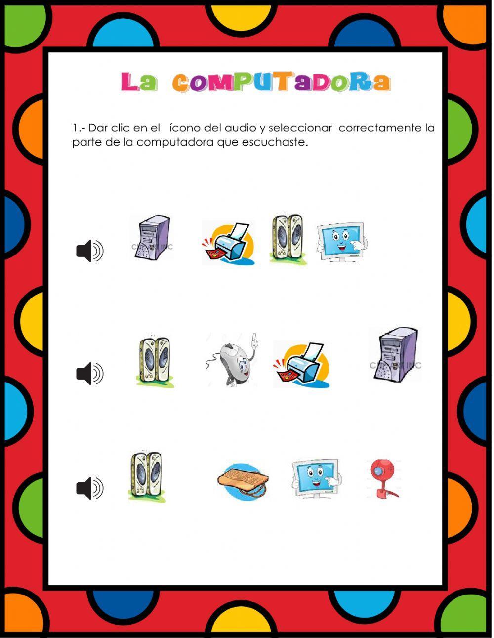 Partes de la computadora Partes de la computadora