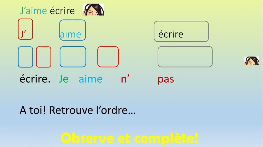 Communiquer négativement