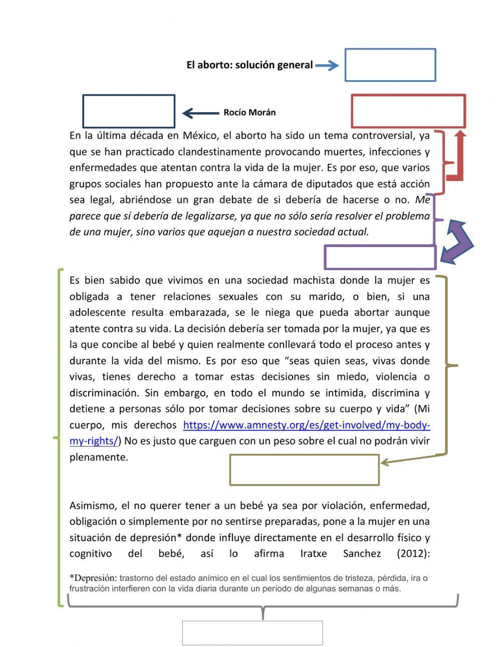 Características y elementos del Ensayo.