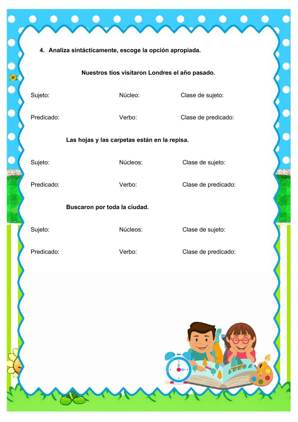 Sumativa de Gramática