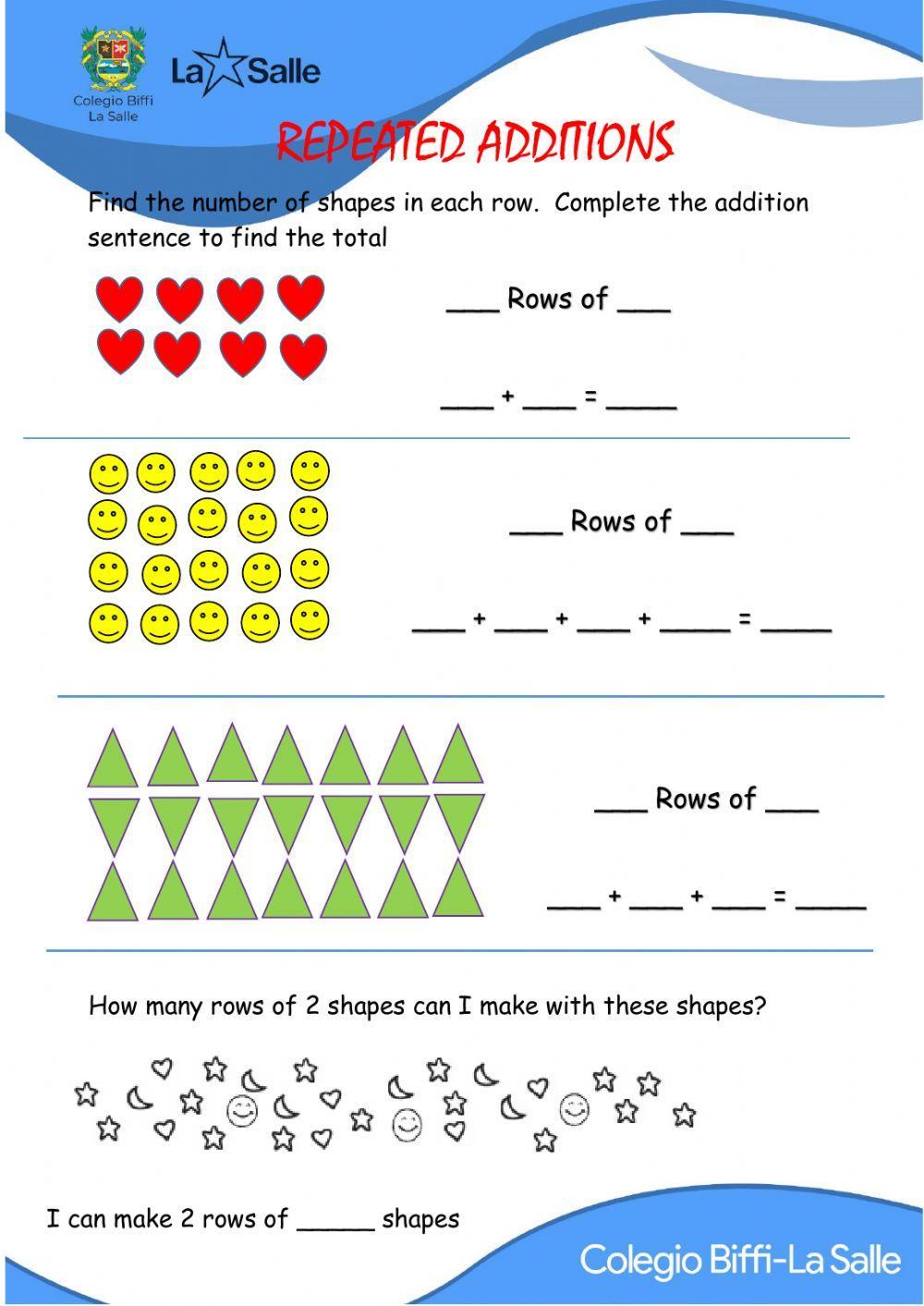 Repeated addition