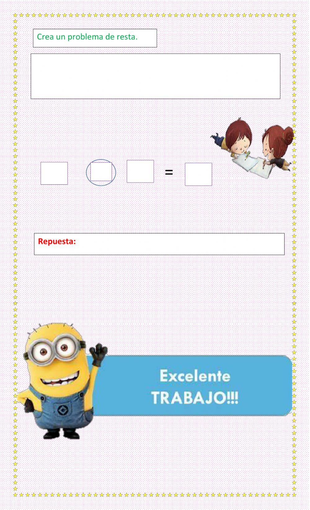 Problemas de suma y resta