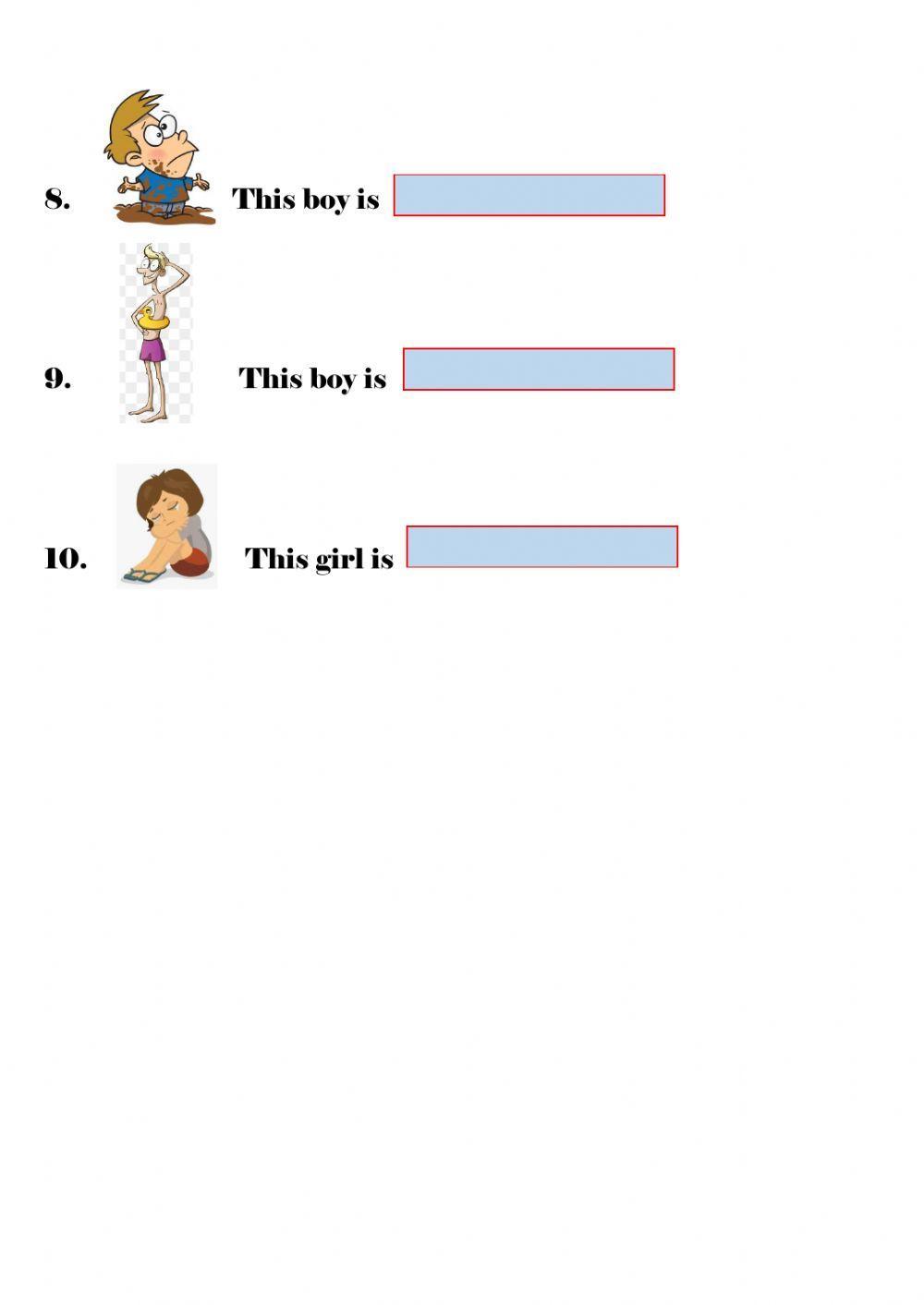 Describing words - opposites