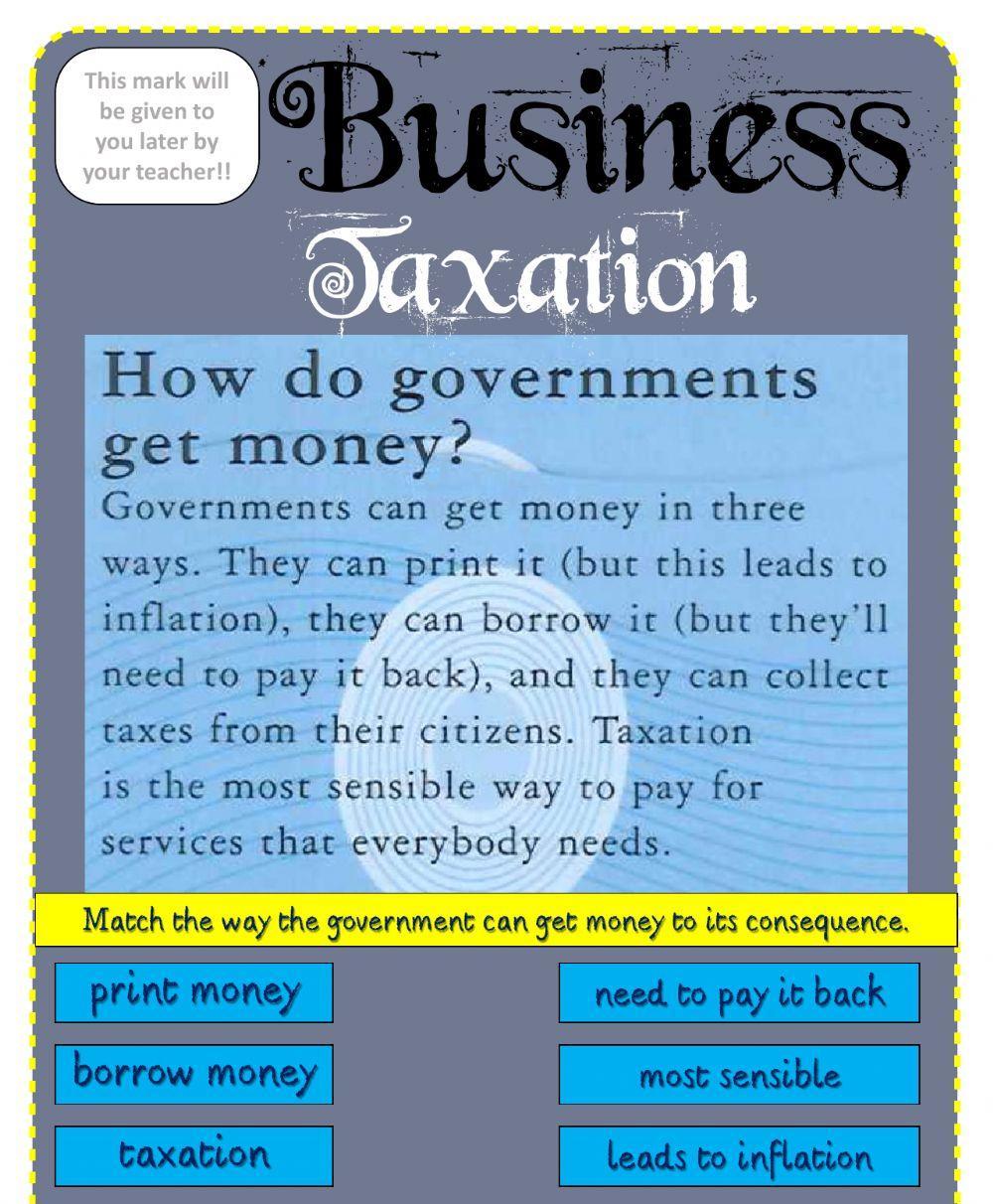 Business - Tax