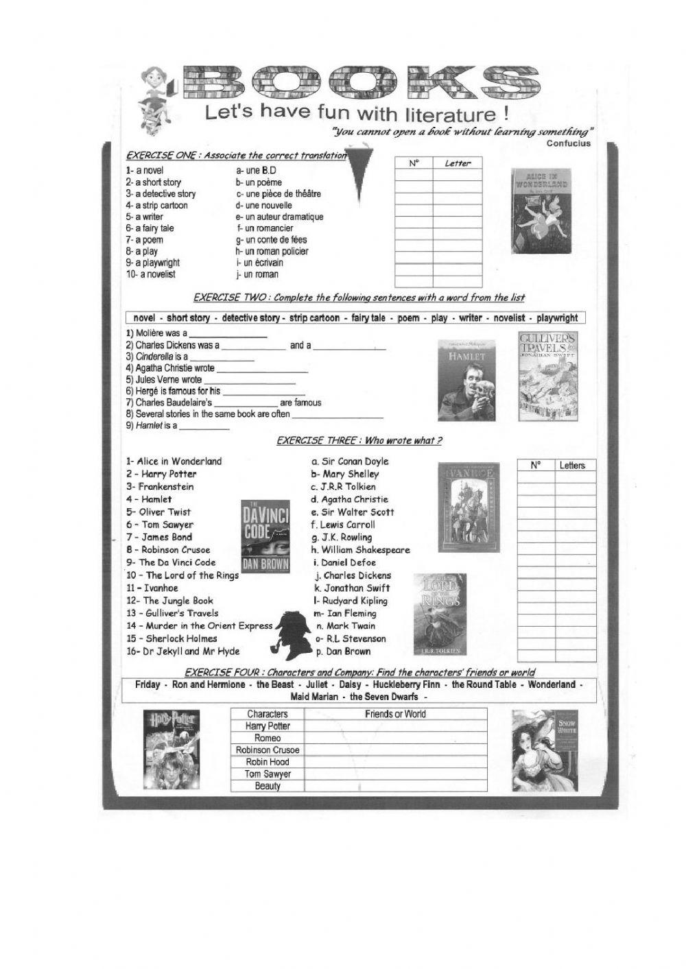 Books and literature