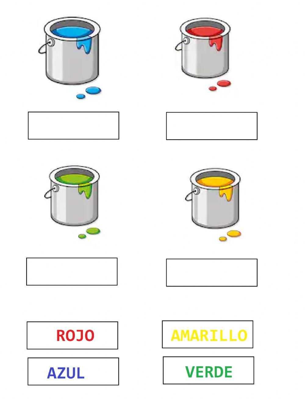 evaluacion inicial colores