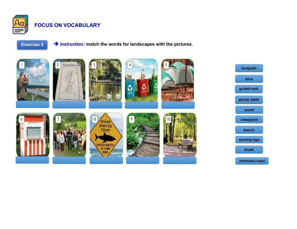 Study guide n°4 - nature and environment