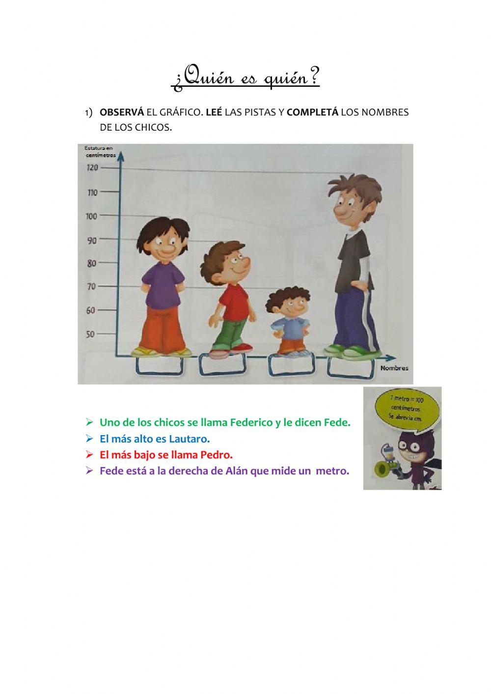 Medida en centímetros