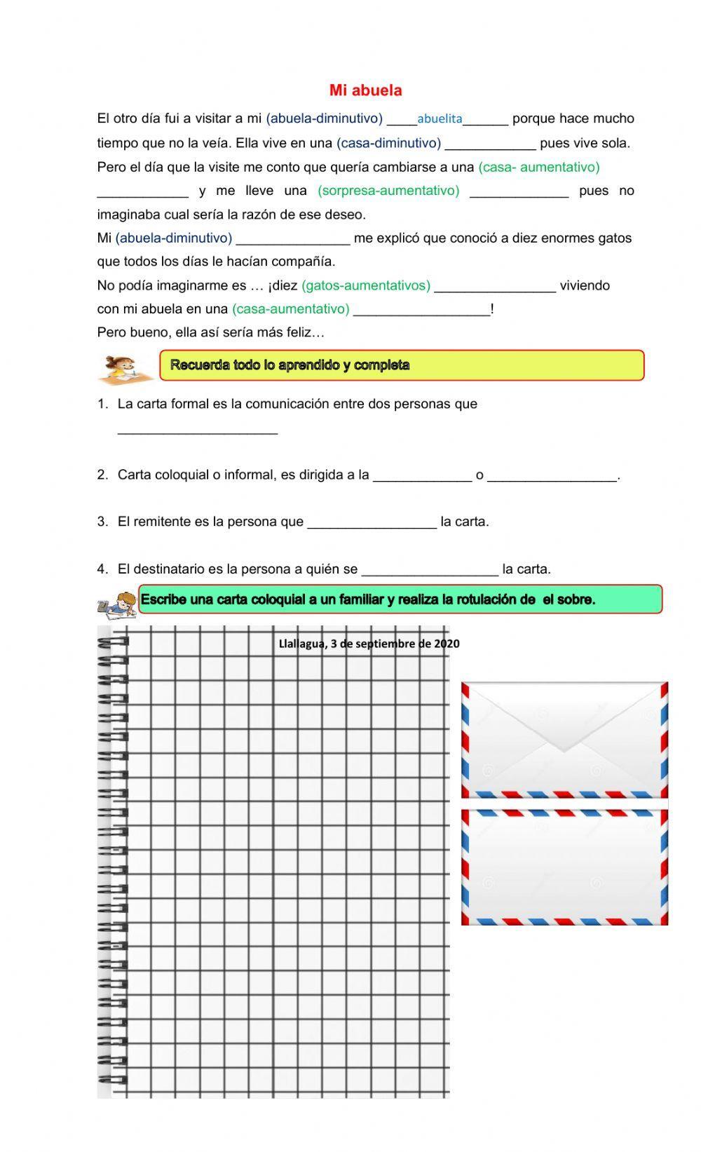 La carta La carta