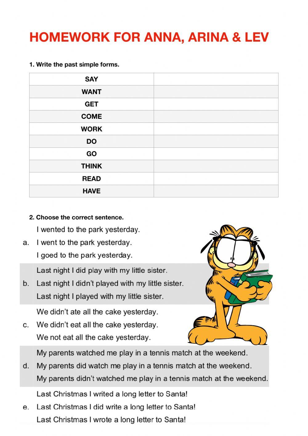 Homework AnnaArinaLev