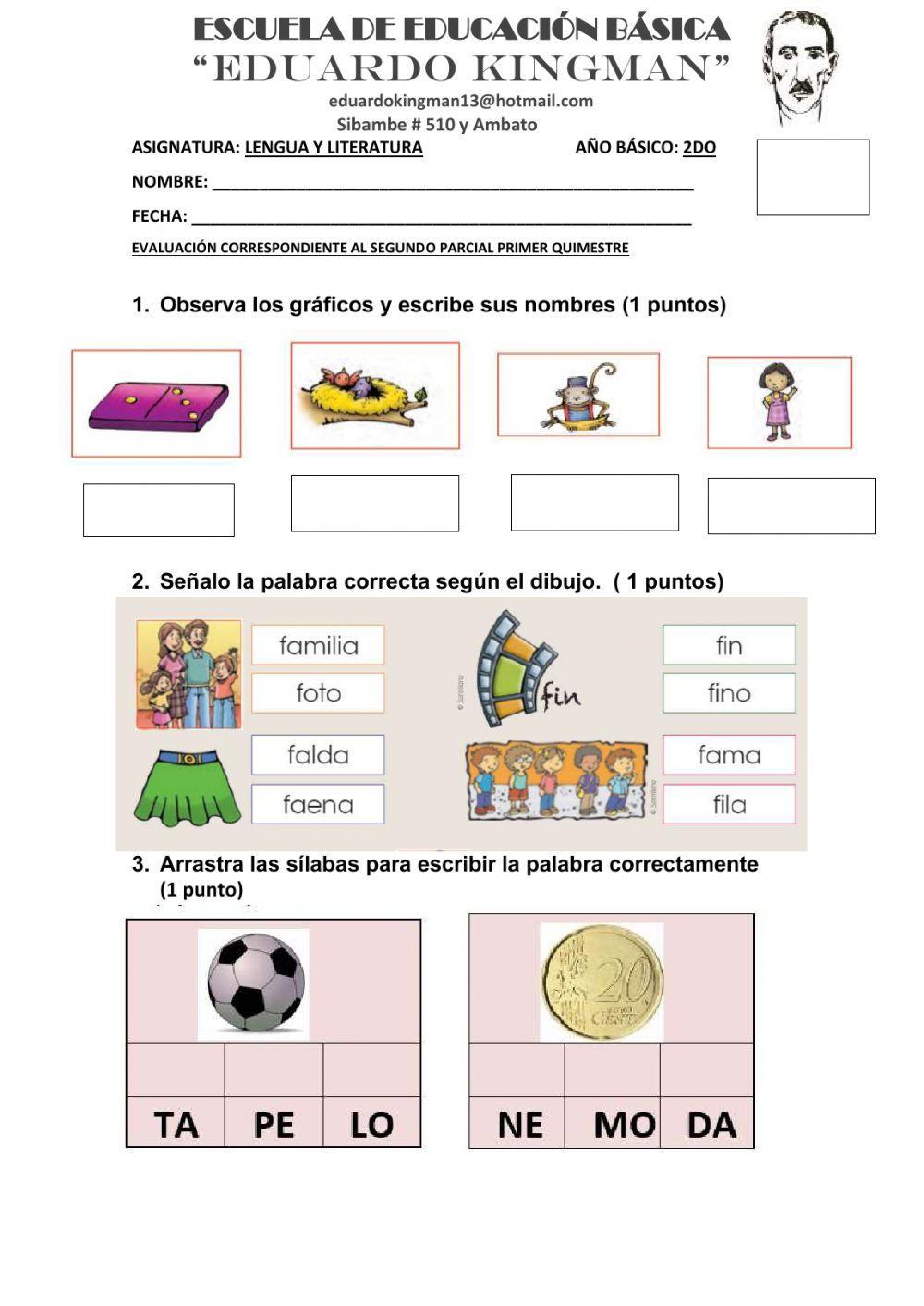 Evaluacion del 2do parcial