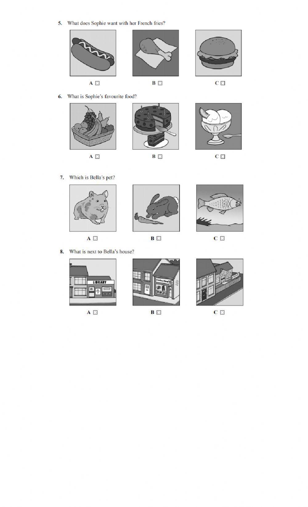 Listening Comprehension.