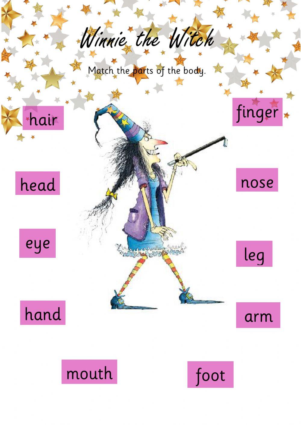 Winnie the Witch - Parts of the Body Winnie the Witch - Parts of the Body