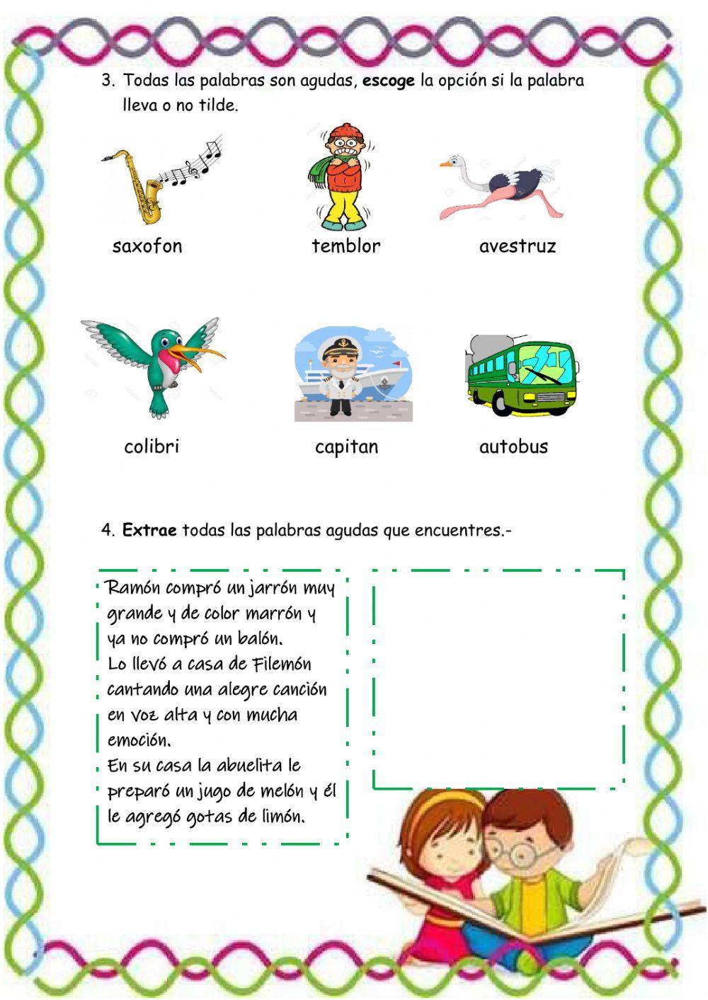 Sumativa de Ortografía