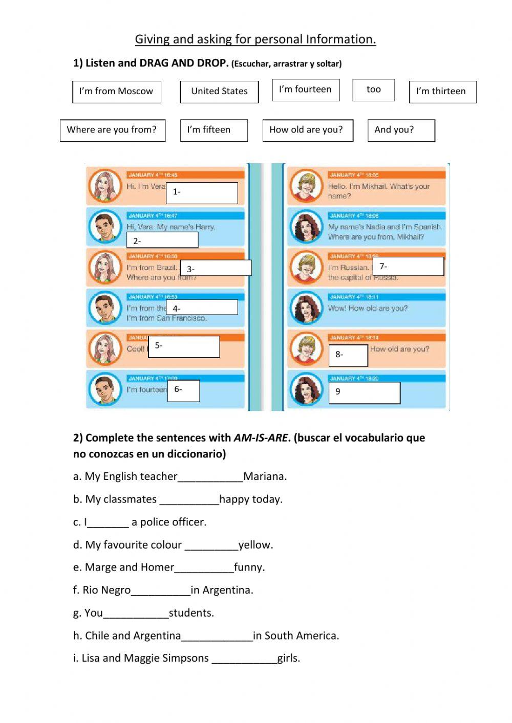 Personal Questions and BE