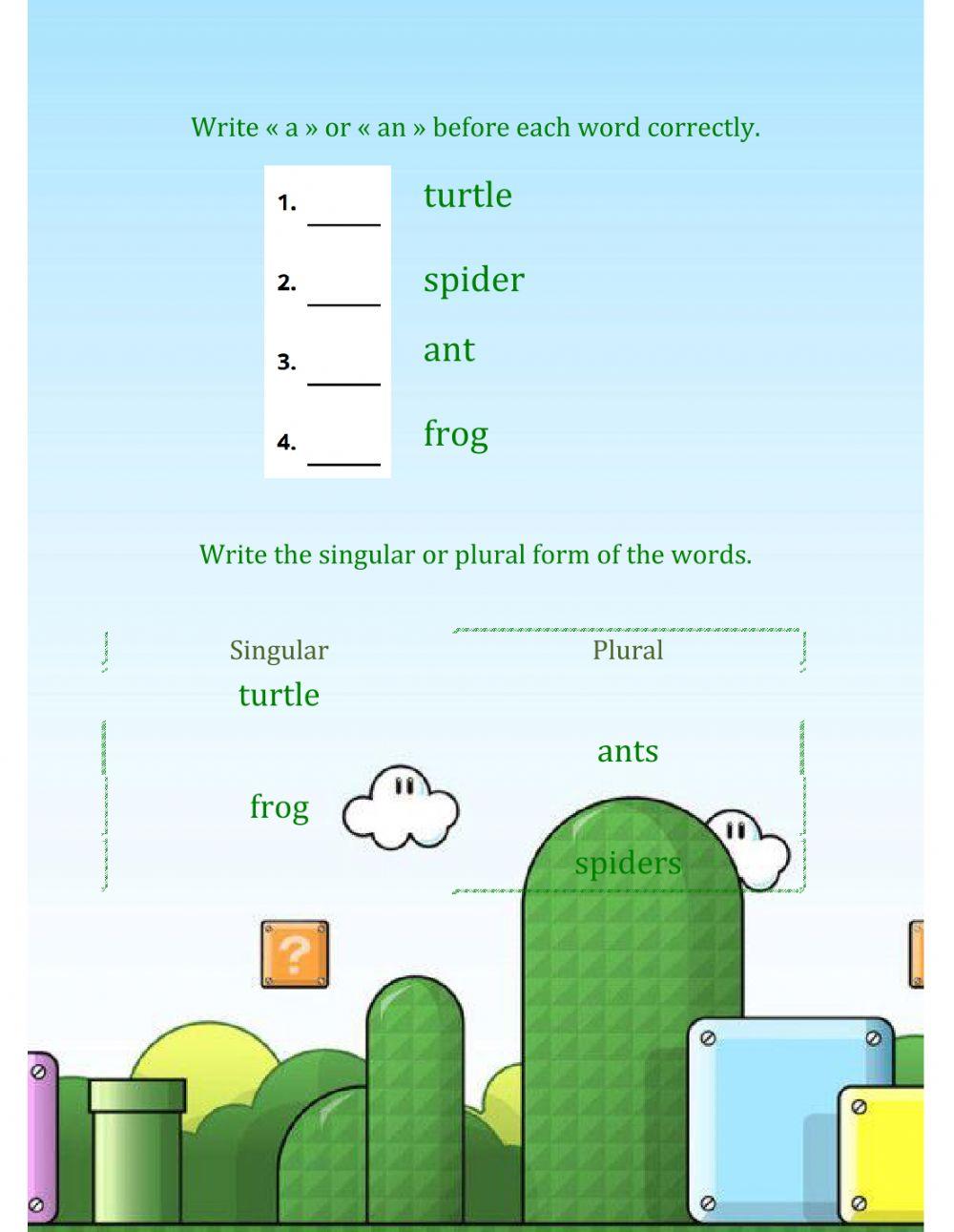 Practice: Animals Vocabulary