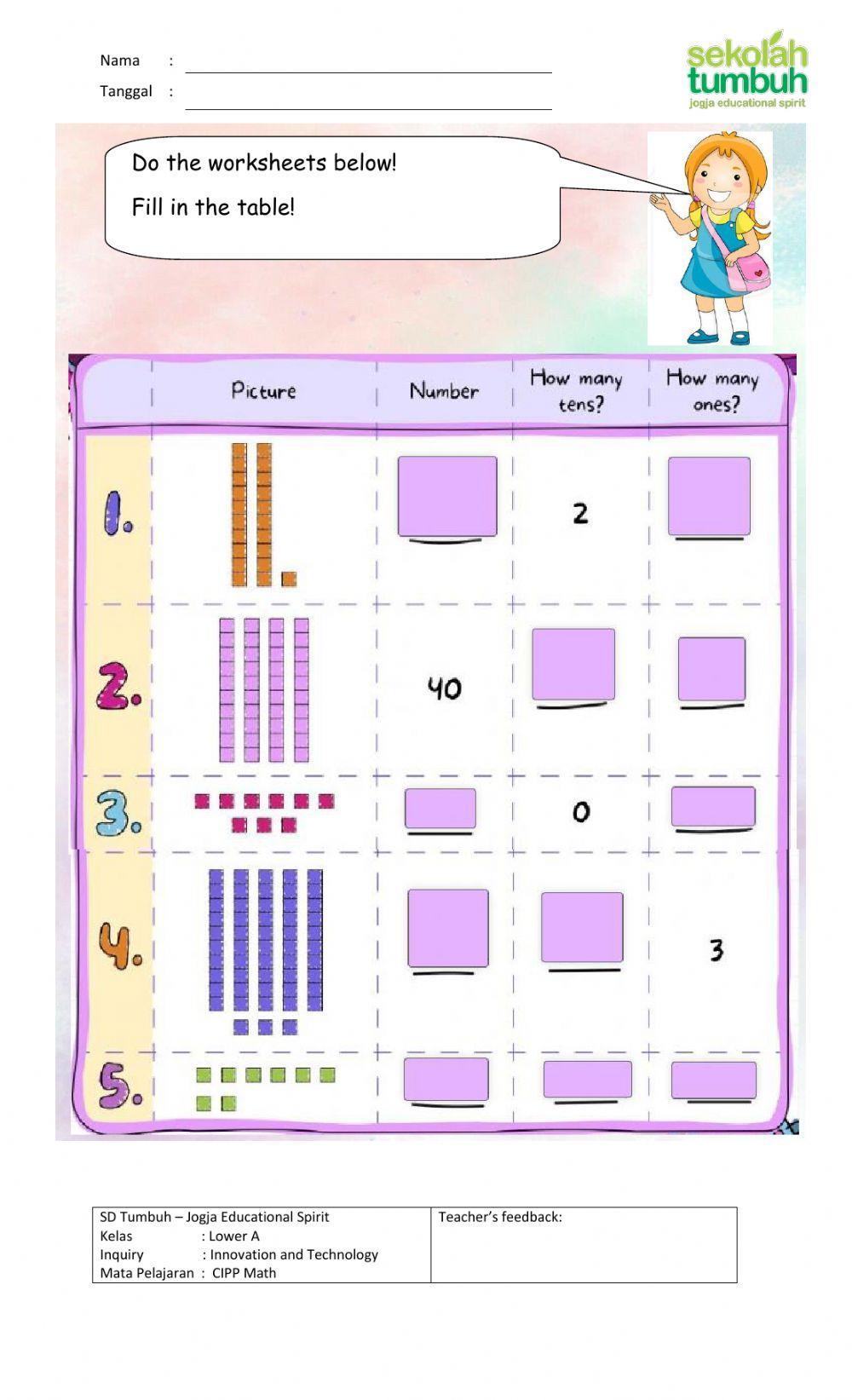 Place Value (Hundreds, Tens, Ones)