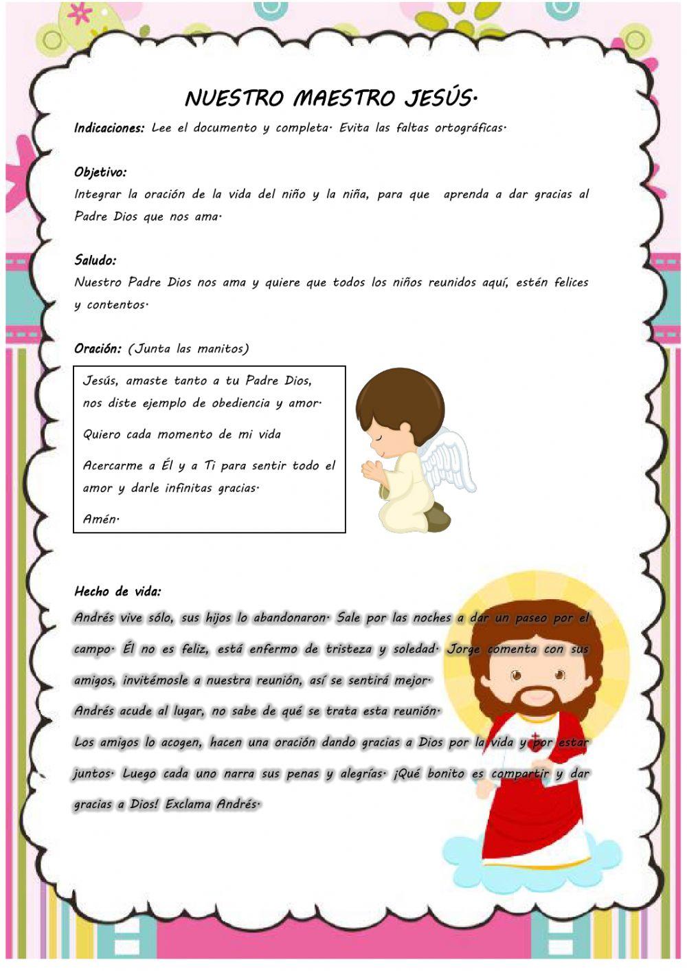 1 Nuestro maestro Jesús