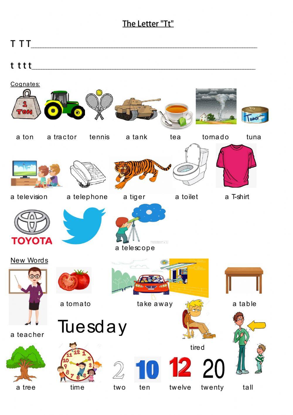 Goals 1, The Letter Tt, Dina Shterengas.