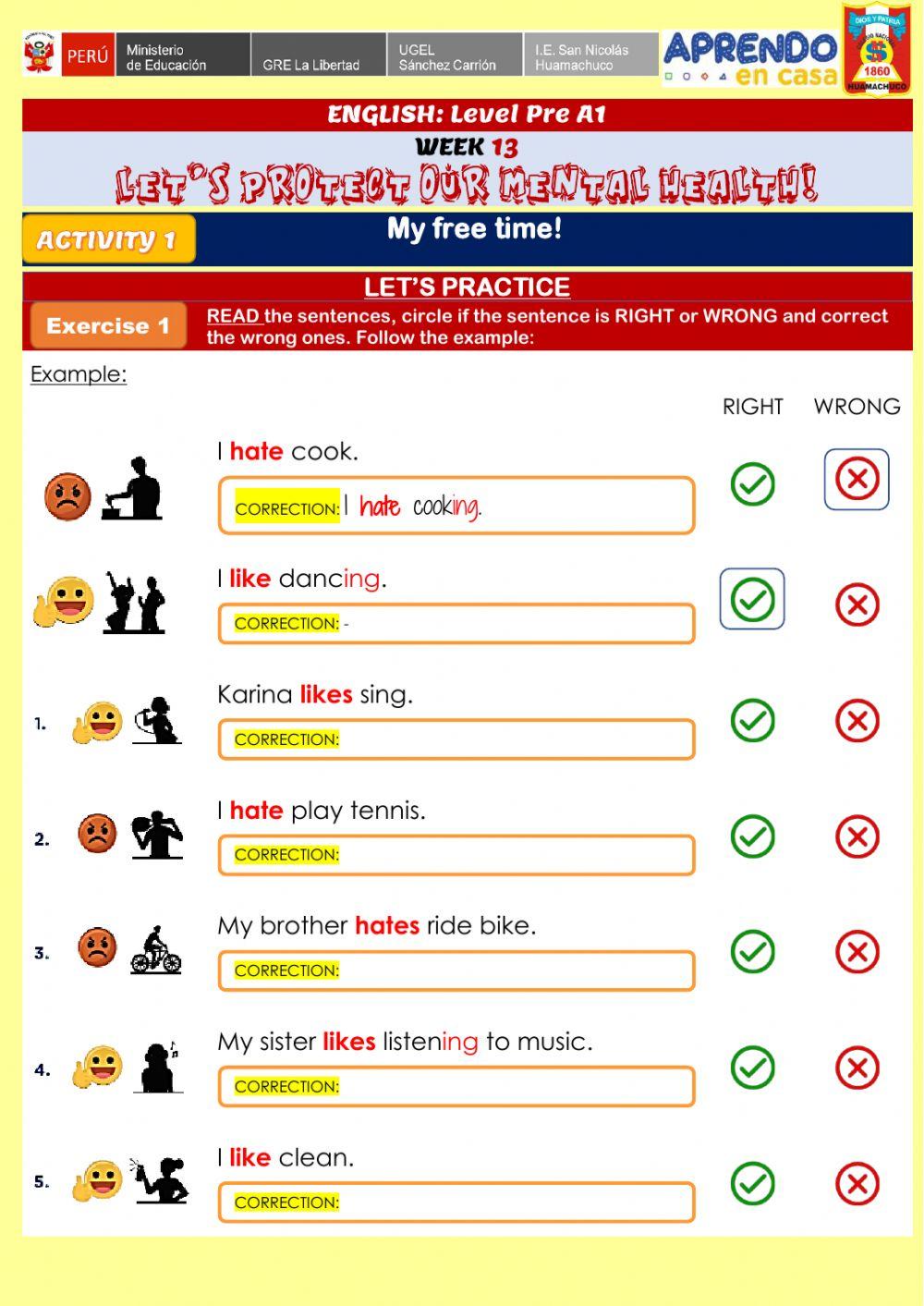 Let's protect our mental health! My free time!