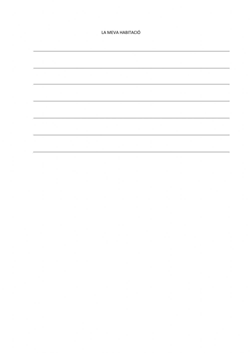 LA MEVA HABITACIÓ