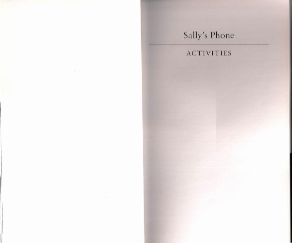 Sally's phone Part 3