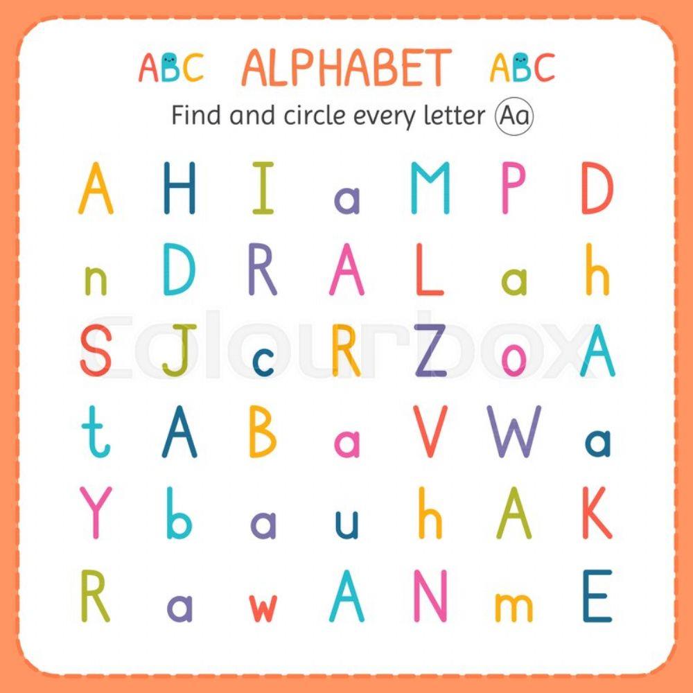 Find letter A,a