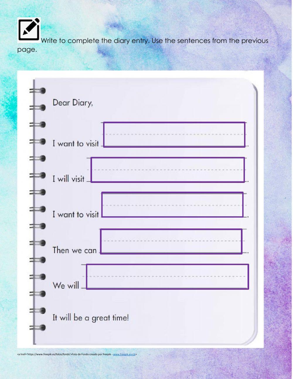 Third term questionnaire: reading and writing