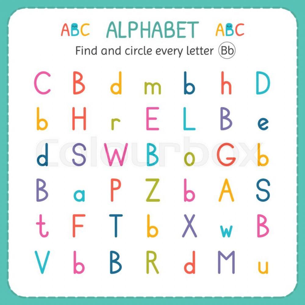 Find letter B,b