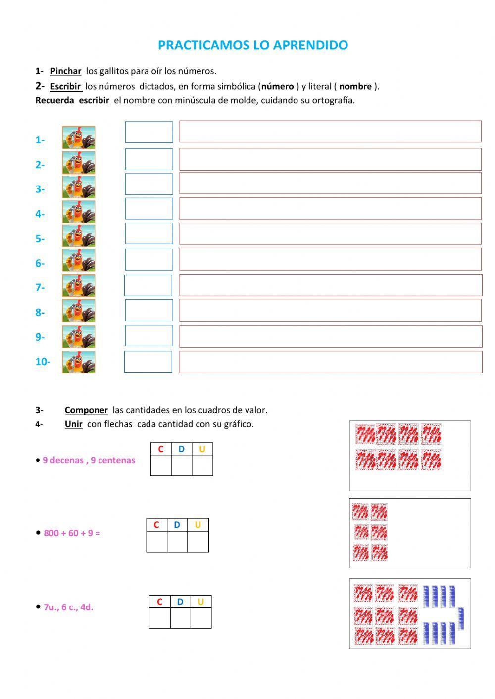 Practicamos lo aprendido