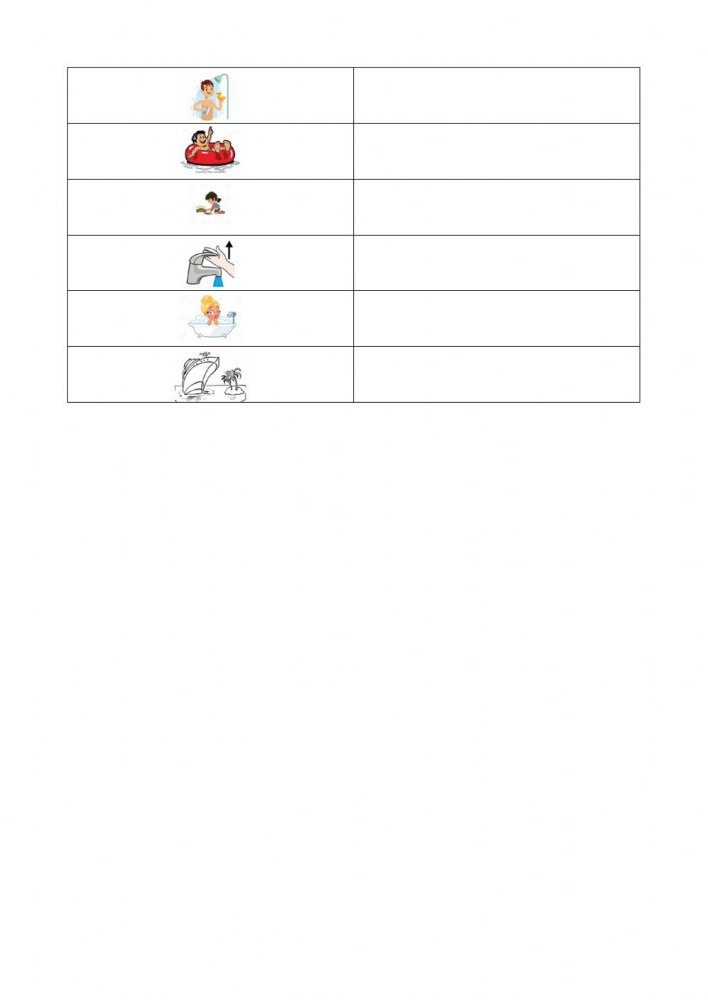 Water related Verbs Worksheet Live Worksheets water-related-verbs-worksheet-live-worksheets