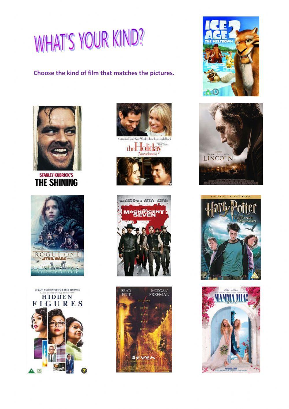 Kinds of films