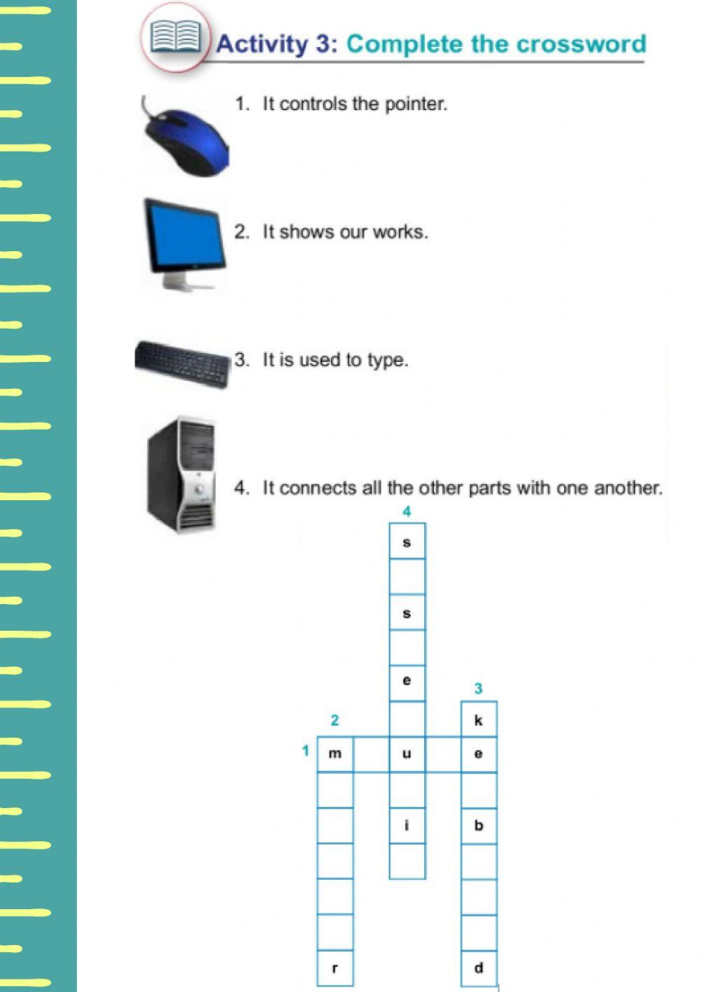 Computer Operations & Fundamentals 4 - Part 3 worksheet | Live Worksheets
