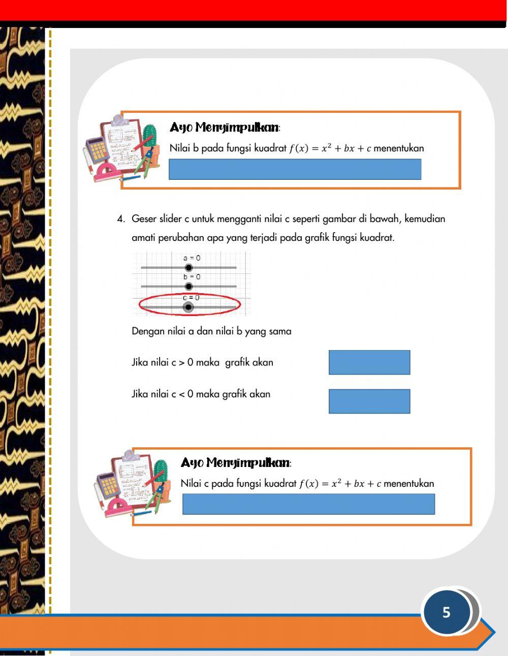Fungsi Kuadrat Revisi