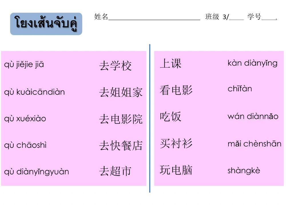 โยงเส้น บทที่ 2 ม.3