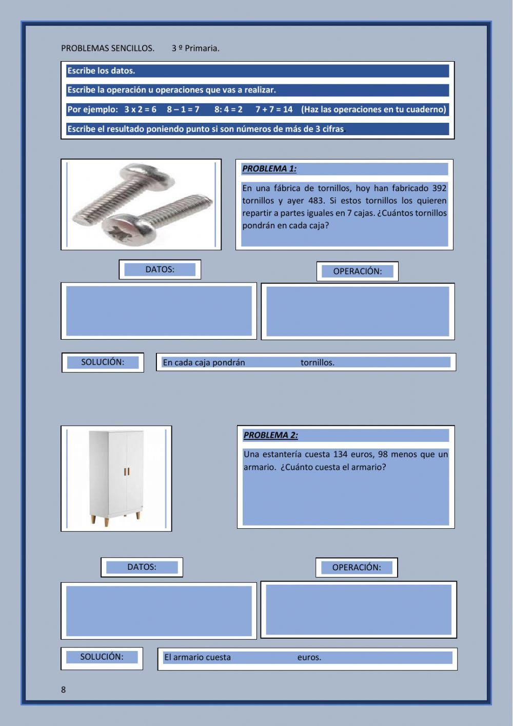 Resolución de problemas 8