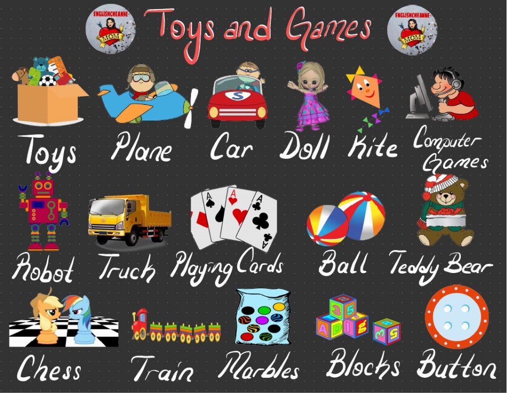 Toys Flashcards