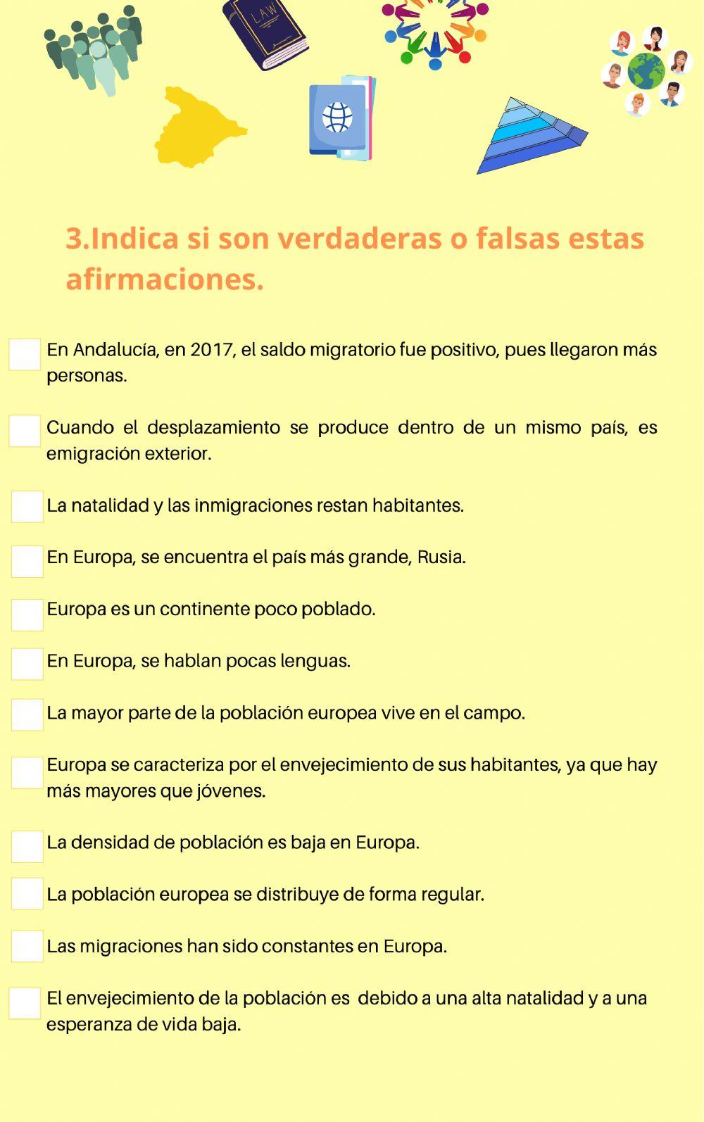 Población y europa