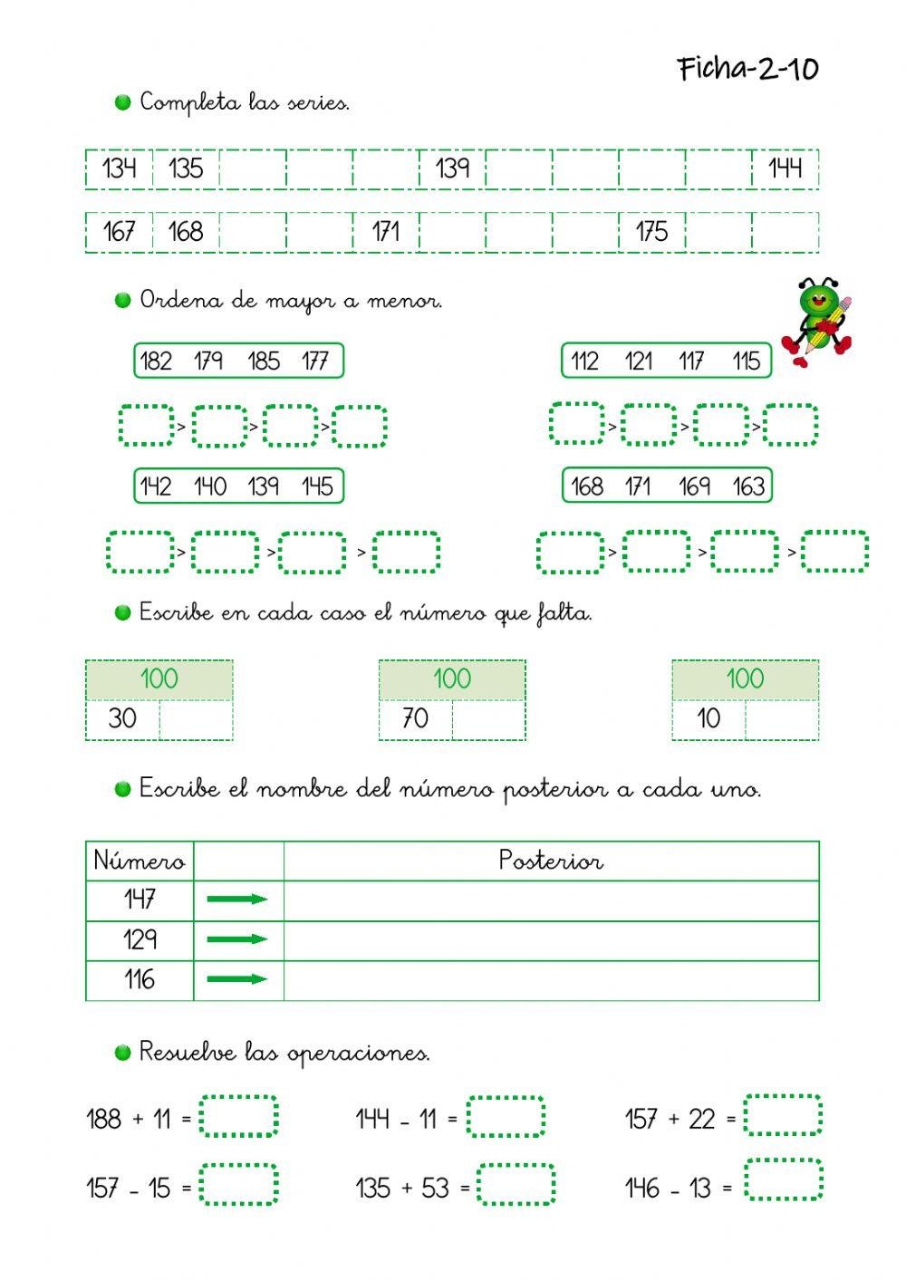 Ficha 2-10 Ficha 2-10
