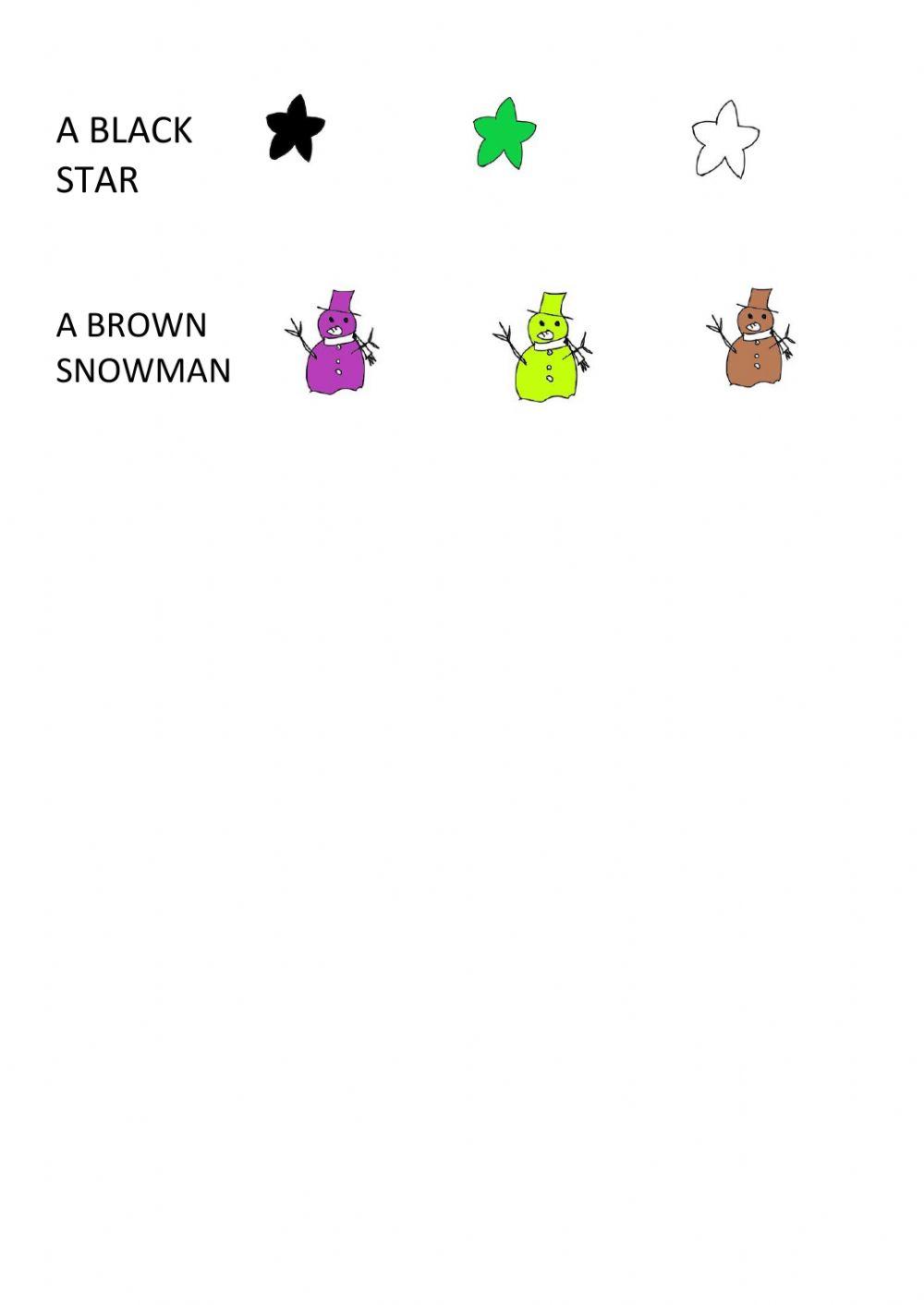 Christmas - listen and choose