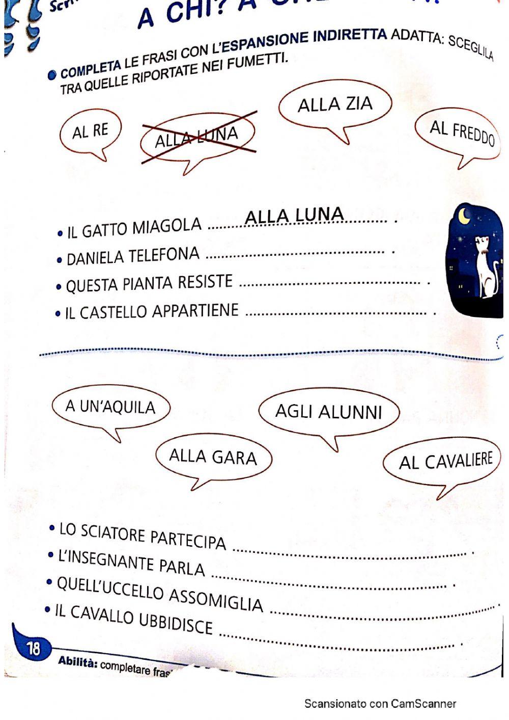 Espansione della frase