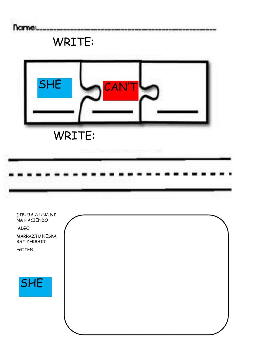 Unit 2  unit 2 CAN'T